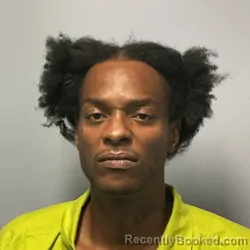 Mugshot of Davayon Jerrell Saunders booked in Roanoke County, Virginia on September 26, 2026