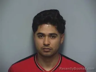 Mugshot of Edgar Vazquez Arellano booked in Roanoke County, Virginia on September 26, 2026