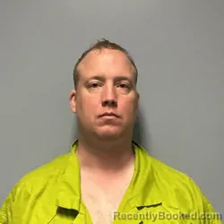 Mugshot of Justin Alan Bishop booked in Roanoke County, Virginia on October 11, 2026