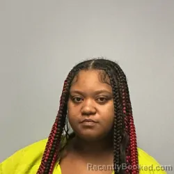 Mugshot of Ayrreonna Santaja Ward booked in Roanoke County, Virginia on October 11, 2026