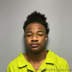 Mugshot of Jalen Malik Brown booked in Roanoke County, Virginia on October 26, 2026