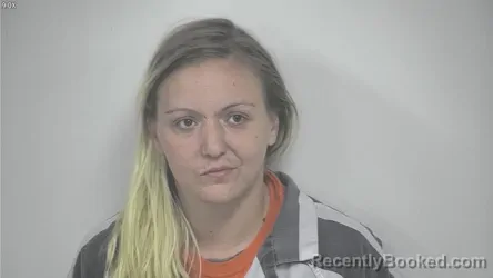 Mugshot of Aurora Skye Harris booked in Rockbridge County, Virginia on August 7, 2026