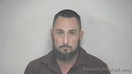 Mugshot of Bryan Samuel Martin booked in Rockbridge County, Virginia on September 14, 2026