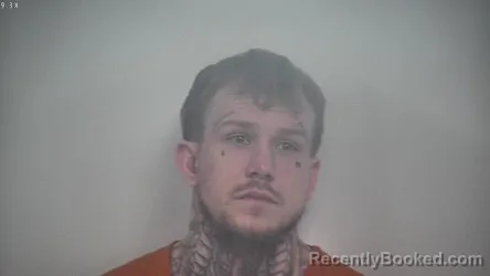 Mugshot of CODY JOSEPH ELWOOD SHORES booked in Rockbridge County, Virginia on April 1, 2026