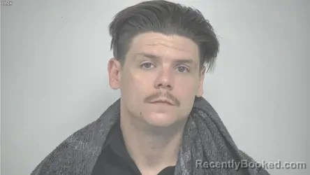 Mugshot of Dustin Kane Floyd booked in Rockbridge County, Virginia on October 14, 2026