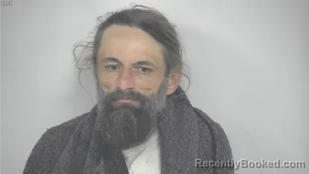 Mugshot of Derrick Scott Martin booked in Rockbridge County, Virginia on August 14, 2026