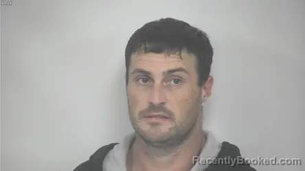 Mugshot of Joshua Shane Muterspaugh booked in Rockbridge County, Virginia on October 12, 2026