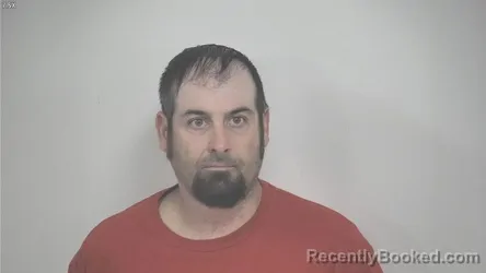 Mugshot of Jason Edward Montgomery booked in Rockbridge County, Virginia on August 17, 2026