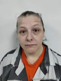 Mugshot of KAREN JEAN HOPKINS booked in Rockbridge County, Virginia on April 23, 2026