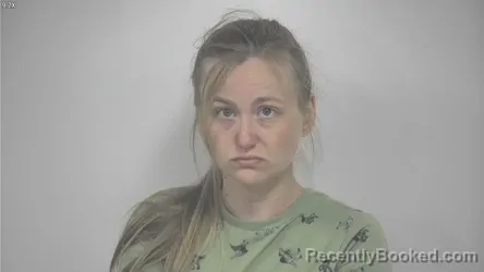 Mugshot of Sarah Elizabeth Baxter booked in Rockbridge County, Virginia on October 20, 2026