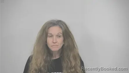 Mugshot of Sarrah Sterling Shevitz booked in Rockbridge County, Virginia on October 4, 2026