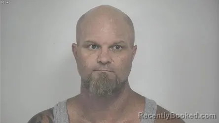 Mugshot of Travis Dayne Taylor booked in Rockbridge County, Virginia on August 7, 2026