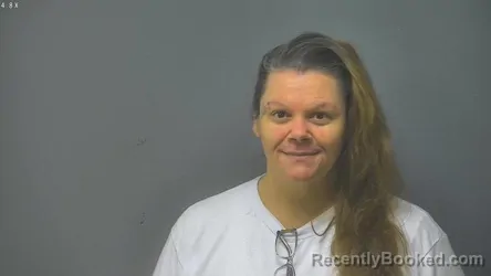 Mugshot of REBECCA ANN WOOD booked in Rockingham County, Virginia on April 29, 2026