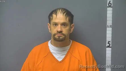 Mugshot of Daniel Lee Pence booked in Rockingham County, Virginia on August 19, 2026