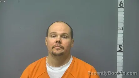 Mugshot of Brian Lee Thompson booked in Rockingham County, Virginia on August 19, 2026
