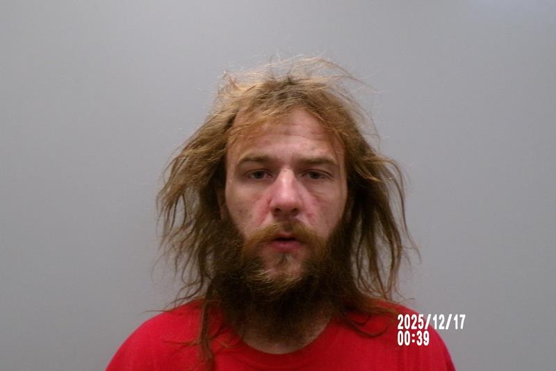 Mugshot of Brody Thomas Alley booked in Russell County, Virginia on May 22, 2026