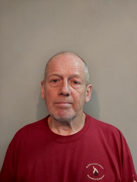 Mugshot of Bruce Dwayne Barnes booked in Russell County, Virginia on May 27, 2026