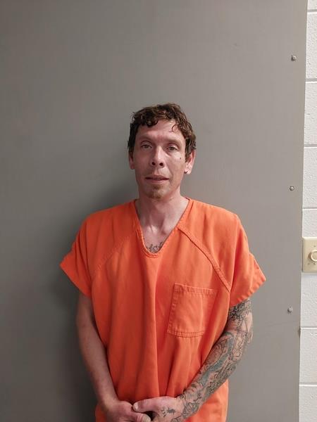 Mugshot of Brandon James Christian booked in Russell County, Virginia on July 16, 2026