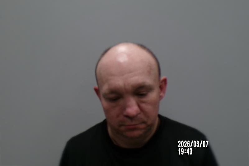 Mugshot of Benjamin J Canter booked in Russell County, Virginia on March 7, 2026