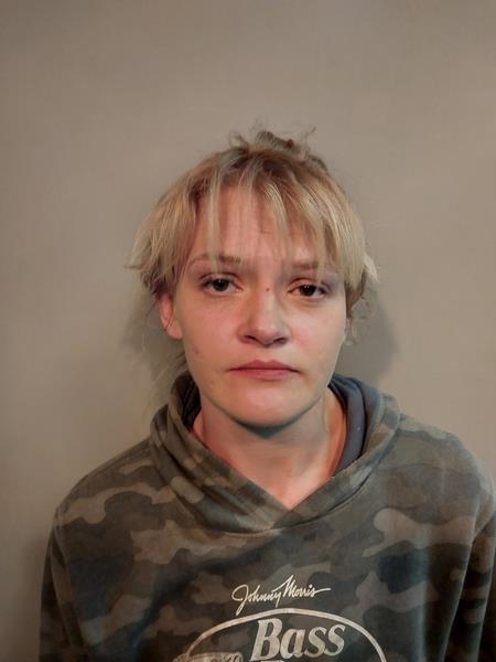 Mugshot of Brittany Hope Deel booked in Russell County, Virginia on March 25, 2026