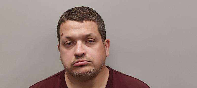 Mugshot of Bradley William Howard booked in Russell County, Virginia on March 26, 2026