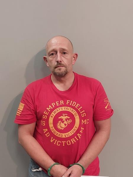 Mugshot of Benjamin Steve Keatts booked in Russell County, Virginia on July 14, 2026
