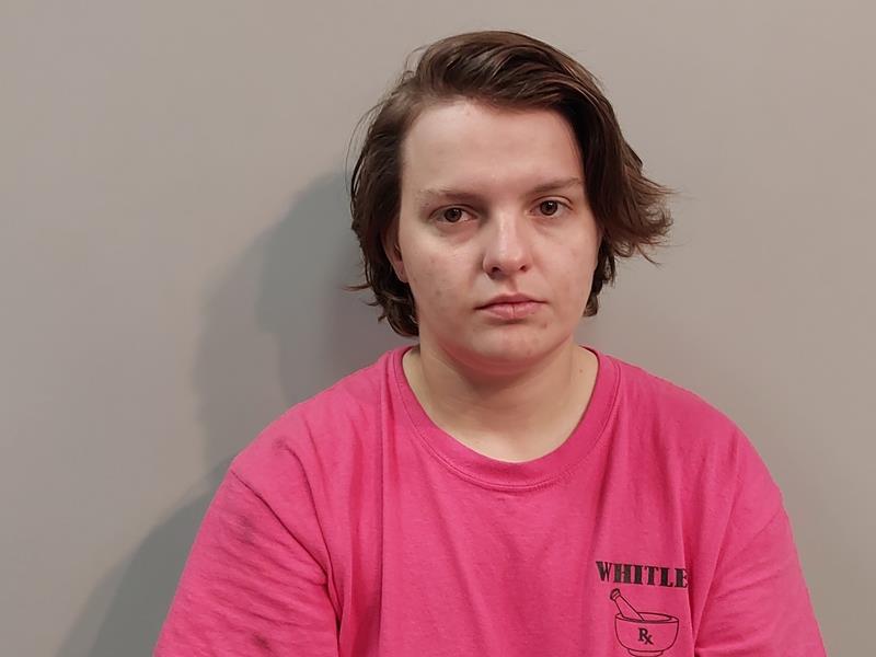Mugshot of Cheyenne Leotie Burkett booked in Russell County, Virginia on July 15, 2026
