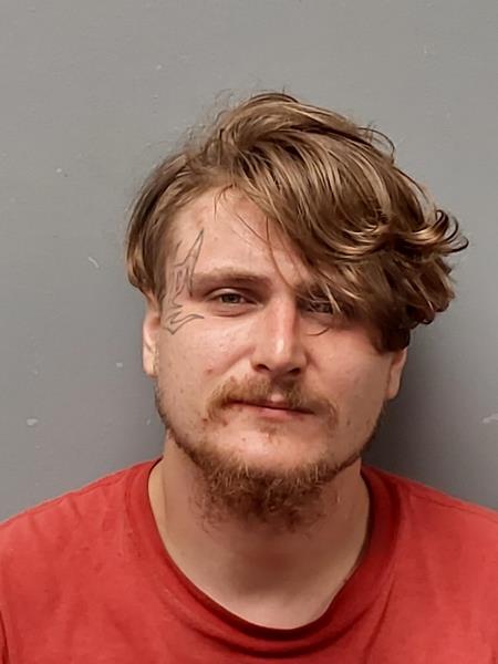 Mugshot of Christopher Zane Harrington booked in Russell County, Virginia on October 4, 2026