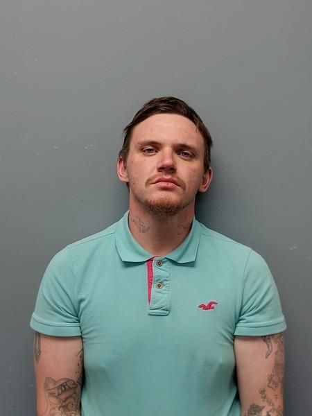 Mugshot of Jacob Allen Harris booked in Russell County, Virginia on April 6, 2026