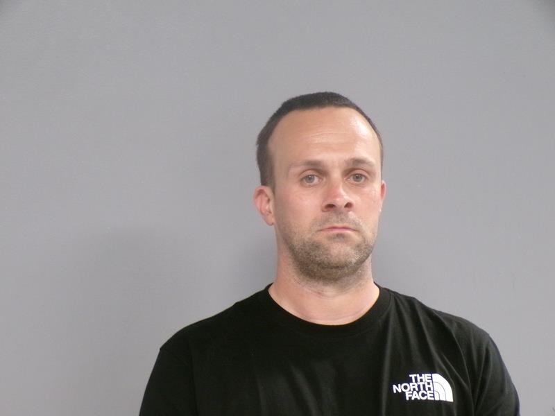 Mugshot of Justin Randi Tackett booked in Russell County, Virginia on April 2, 2026