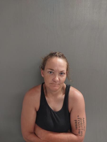 Mugshot of Karrah Leigh Garrett booked in Russell County, Virginia on September 3, 2026