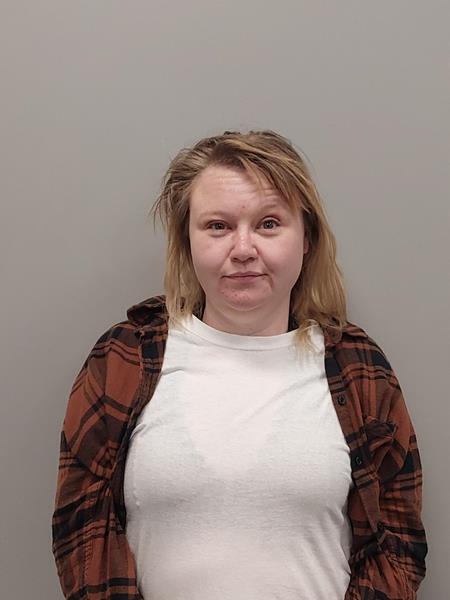 Mugshot of Melanie Nicole Hess booked in Russell County, Virginia on April 2, 2026