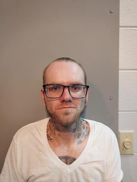 Mugshot of Matthew Caleb Neeley booked in Russell County, Virginia on May 28, 2026