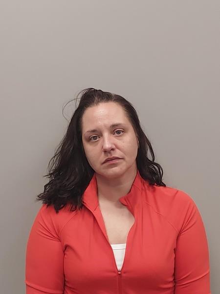 Mugshot of Megan Jo Shutters booked in Russell County, Virginia on March 15, 2026