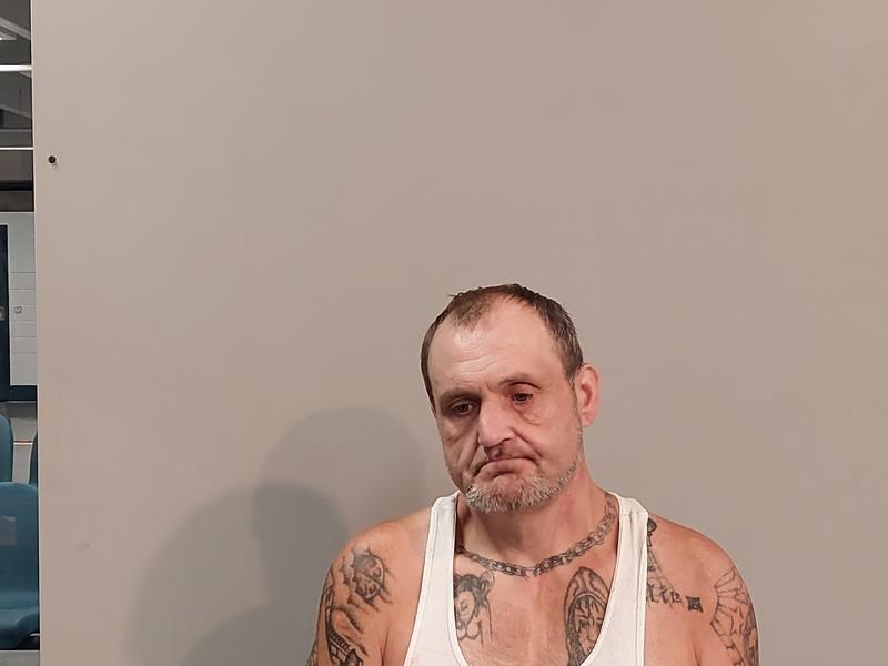 Mugshot of Robbie Glen Adkins booked in Russell County, Virginia on July 20, 2026