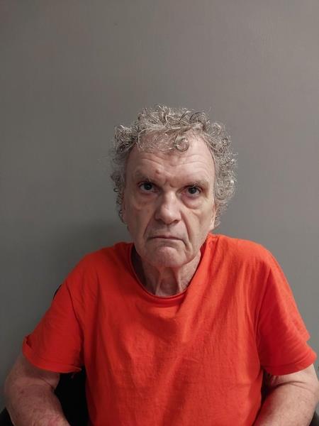 Mugshot of Simpson Mark Anthony Adams booked in Russell County, Virginia on April 18, 2026