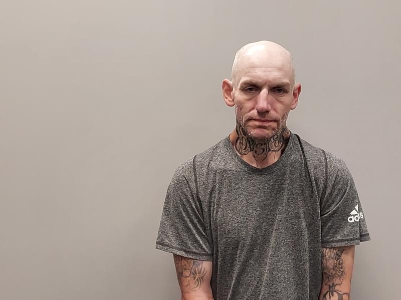 Mugshot of Samuel Allen Robbins booked in Russell County, Virginia on April 19, 2026