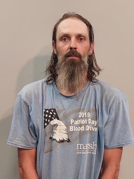 Mugshot of Tony Franklin Rhymer booked in Russell County, Virginia on July 14, 2026