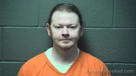 Mugshot of Alex Joseph Bladen booked in Shenandoah County, Virginia on August 8, 2026