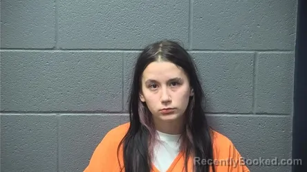 Mugshot of Alynah June Cooper booked in Shenandoah County, Virginia on October 13, 2026