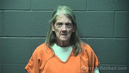 Mugshot of Barbara Lynn Crump booked in Shenandoah County, Virginia on October 20, 2026