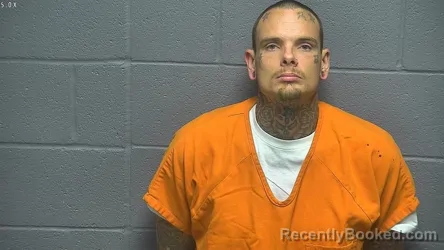Mugshot of Brandon James Frazer booked in Shenandoah County, Virginia on October 10, 2026