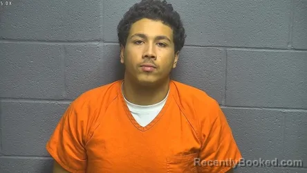 Mugshot of Christian Dion Bell booked in Shenandoah County, Virginia on October 9, 2026