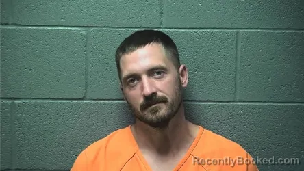 Mugshot of Christopher Justice Rogers booked in Shenandoah County, Virginia on August 31, 2026