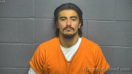 Mugshot of Daniel Andres Diaz Lopez booked in Shenandoah County, Virginia on October 4, 2026