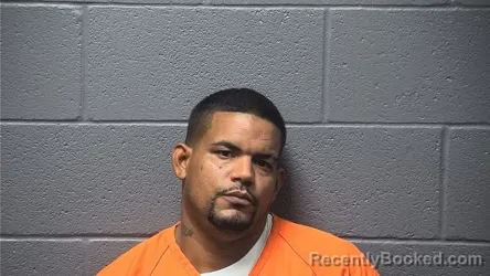 Mugshot of David Montes Ruiz booked in Shenandoah County, Virginia on August 27, 2026