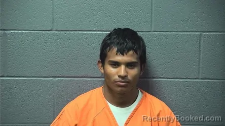 Mugshot of Erlin RONEY Carceres Ortiz booked in Shenandoah County, Virginia on June 29, 2026