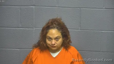 Mugshot of Elena Jesika Fernandez booked in Shenandoah County, Virginia on October 13, 2026