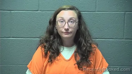 Mugshot of Felicia Jo Griffith booked in Shenandoah County, Virginia on October 14, 2026