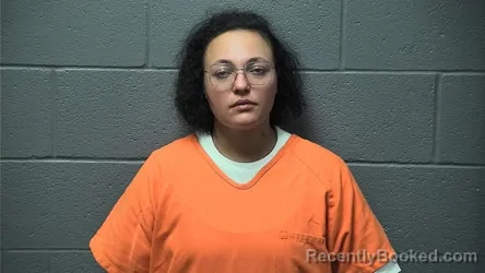 Mugshot of JASMINE NICOLE PETROVICS booked in Shenandoah County, Virginia on April 10, 2026